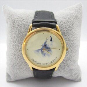 Women Friends of Wildlife Quartz WR Analog 35mm Round Watch (H366) "New Battery"